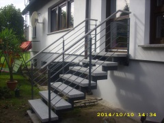 Stahltreppe (außen)